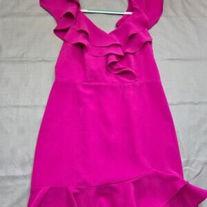 TCEC cute summer sleeveless knee length dress womens size L